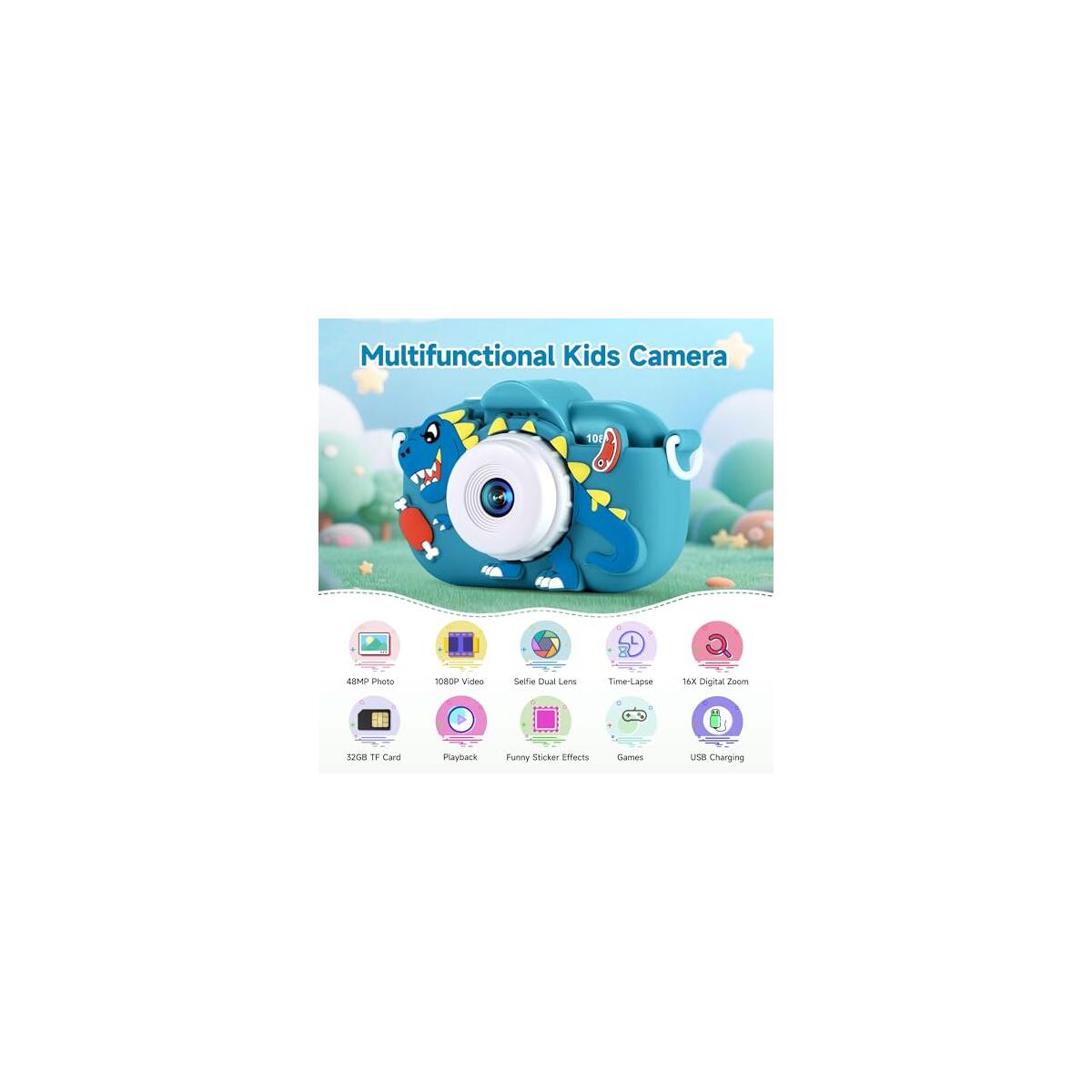Kids Camera Toddler Toys For Boys Aged 3 9 1080p Cashback Rebates - RebateKey
