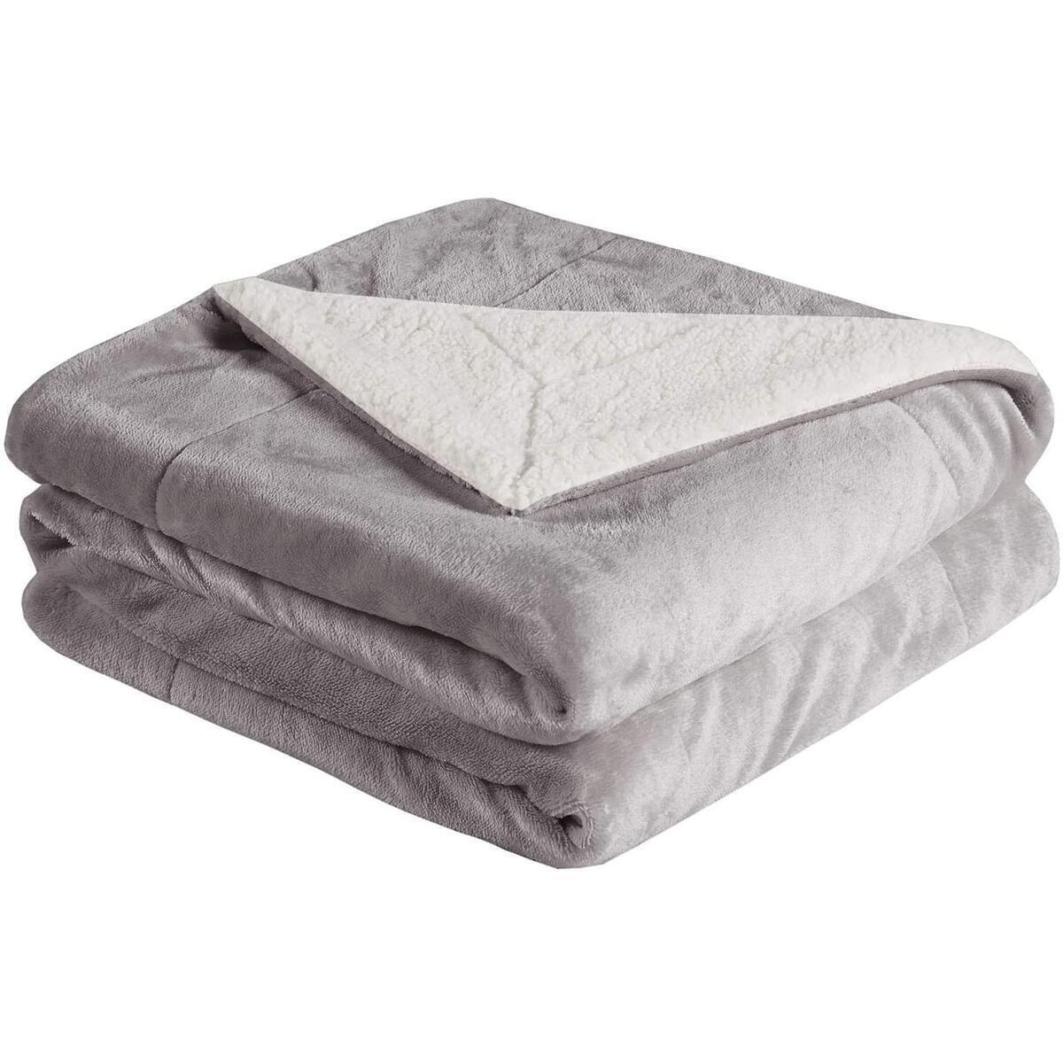 Grey Sherpa Blanket Cashback Rebates RebateKey