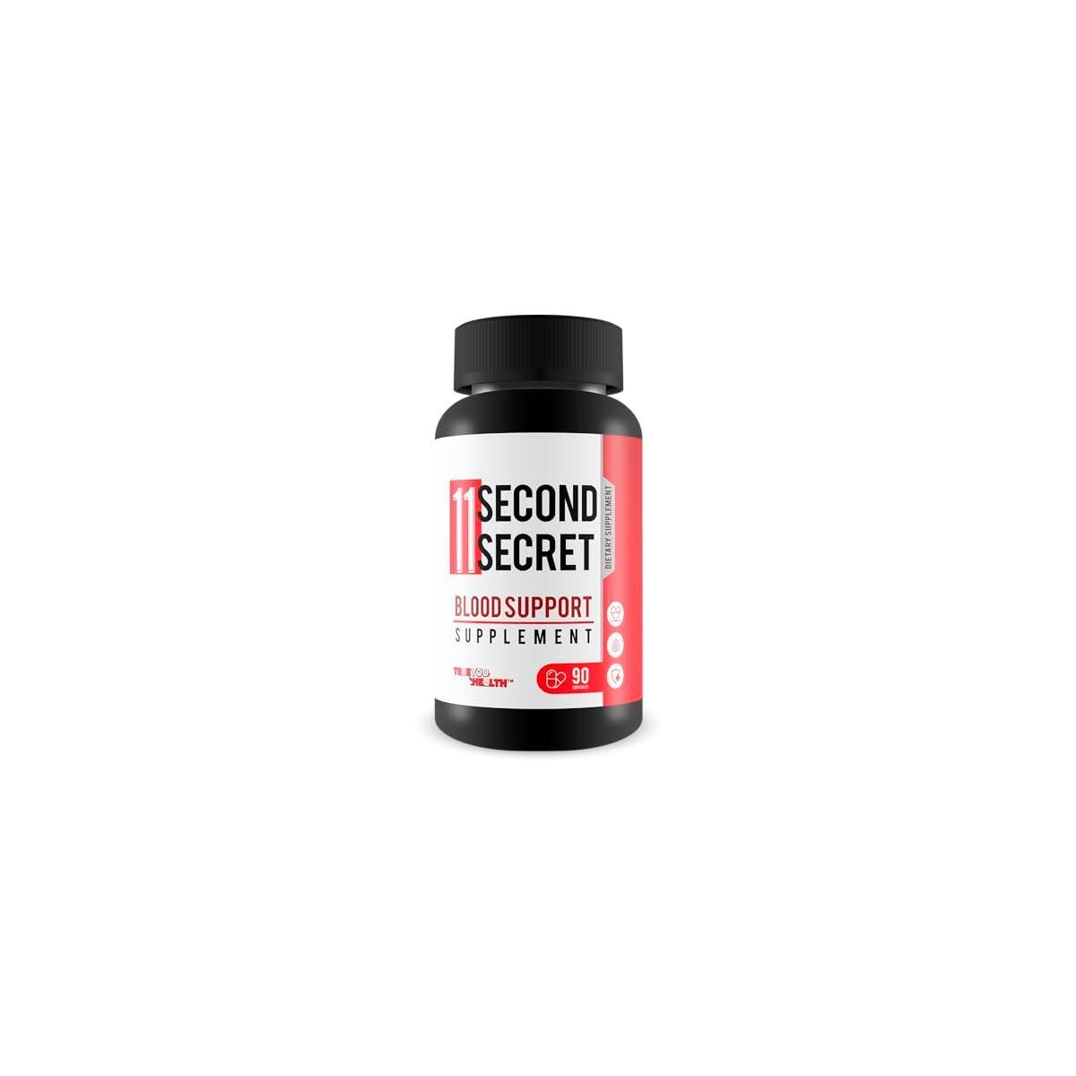 Blood Support Supplement - Our Best Sugar Health Blood Health Formula - 11 Second Secret Blood Health Support Supplement - Turmeric Berberine Cinnamon Gl Pro Gluco Elixir Blood Cleanse