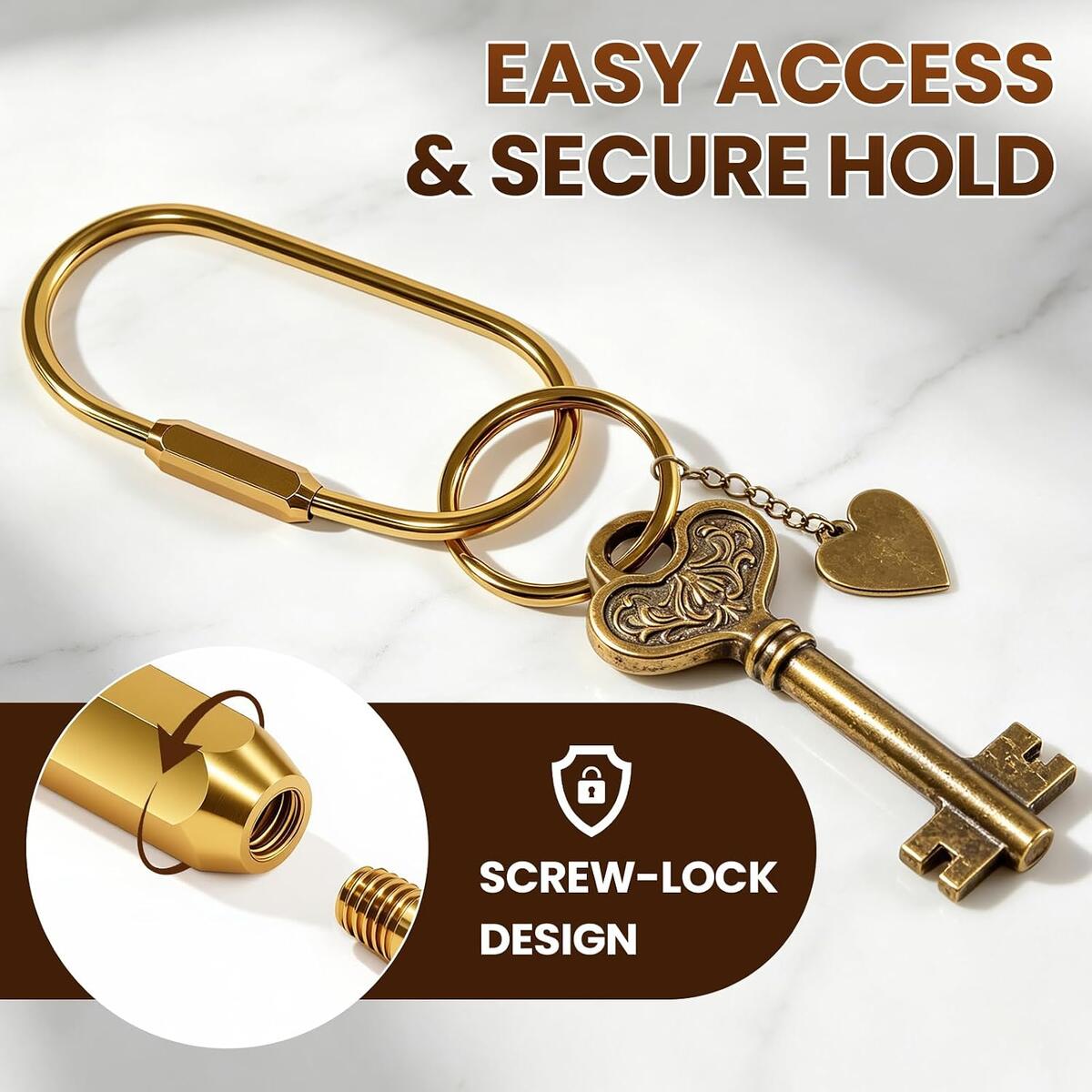 Solid Brass Key Ring Cashback Rebates - RebateKey