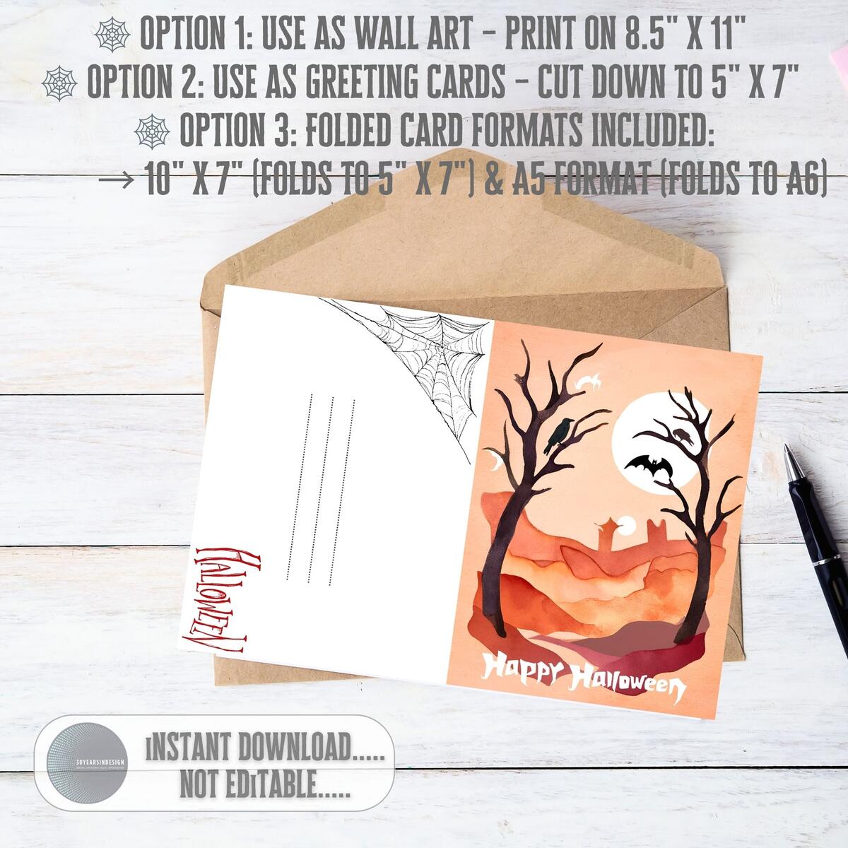 Watercolor Effect Happy Halloween Card Collection Cashback Rebates - RebateKey