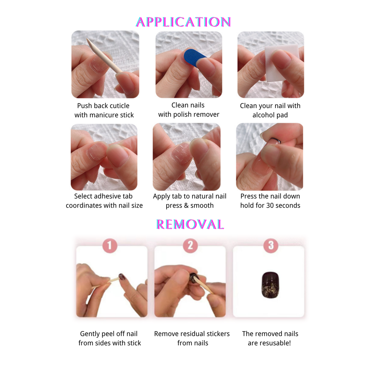 Butterfly Press On Nails Cash Back - RebateKey