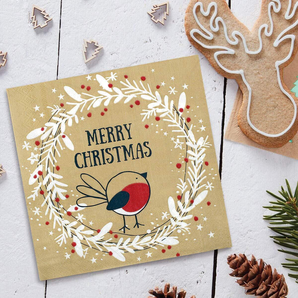 Wreath Napkins Paper Cashback Rebate - RebateKey
