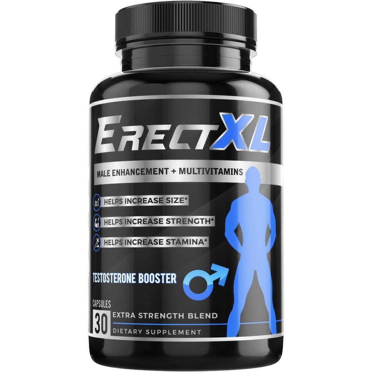 ErectXL Male Enhancement + MULTIVITAMIN - Increase Erection Size, Strength, Stamina