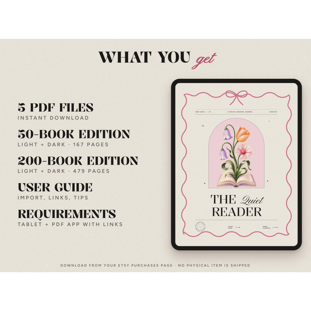 Digital Reading Journal 1 Cash Back - RebateKey