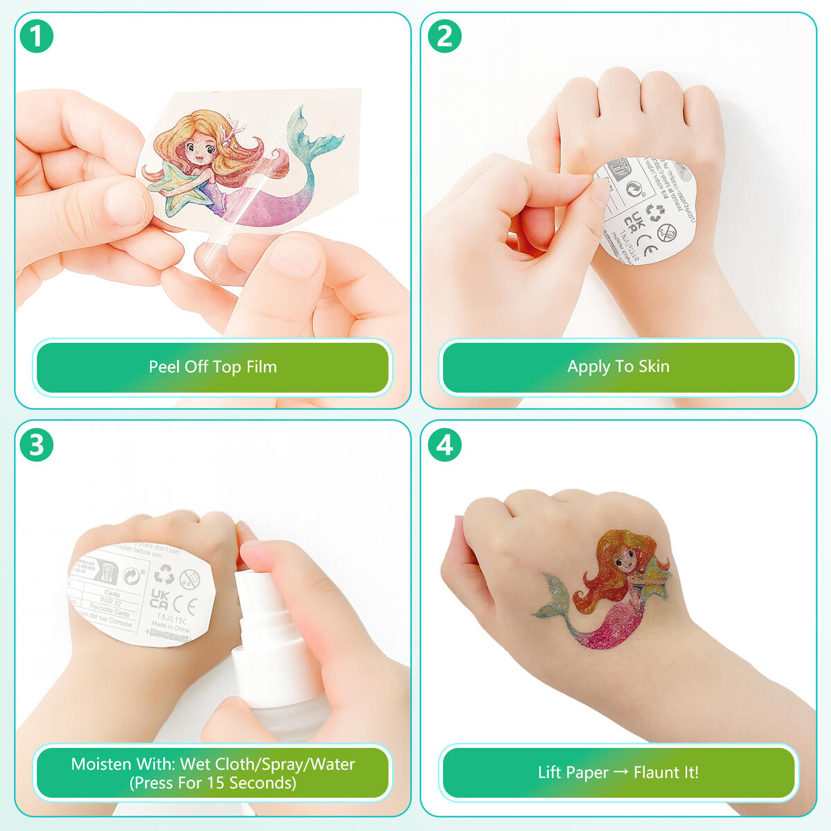 Glitter Temporary Tattoos Cash Back - RebateKey