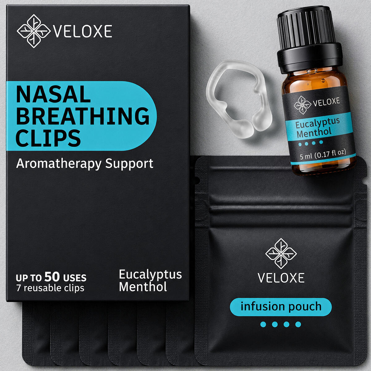 Refillable Aroma Clips for Bad Smells