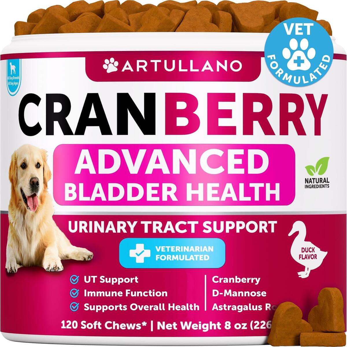 ART Cranberry 120 chews for dogs 1 DON'T USE COUPON