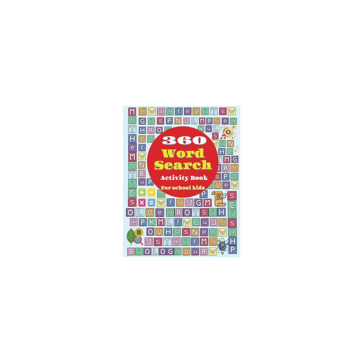 360 Word Search Activity Book Cashback Rebates - RebateKey