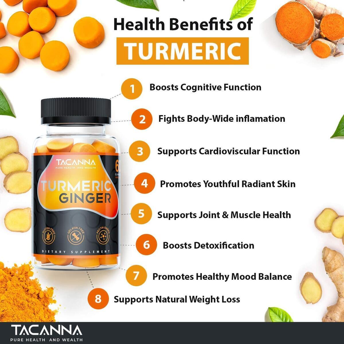Tacanna Turmeric Ginger Gummies Rebates - RebateKey