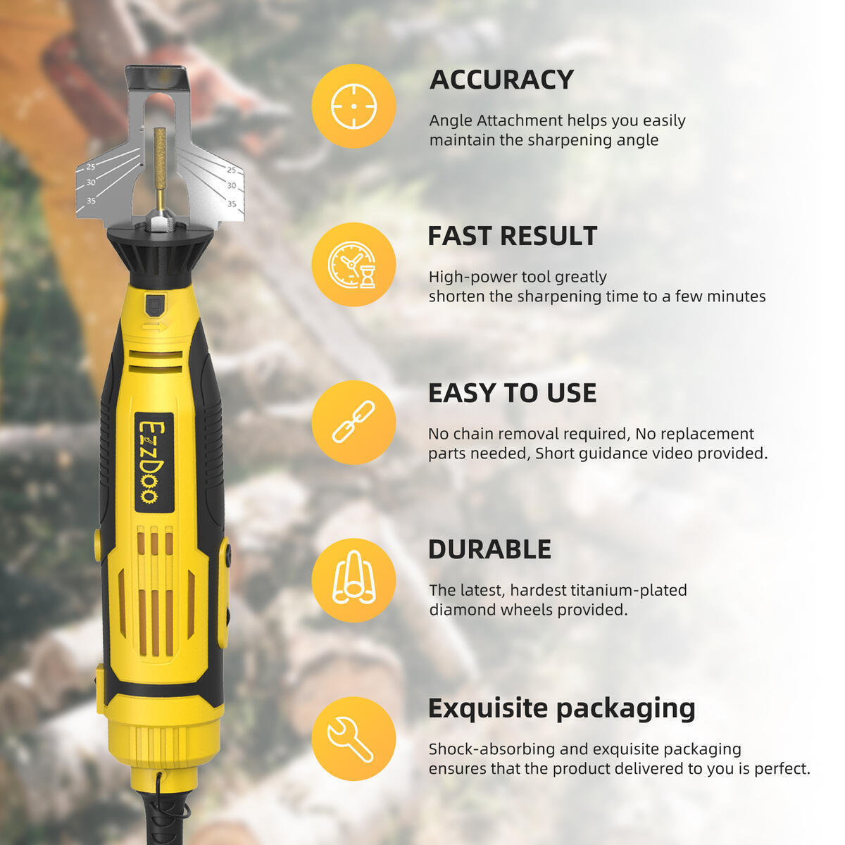 Electric Chainsaw Sharpener Cashback Rebate - RebateKey