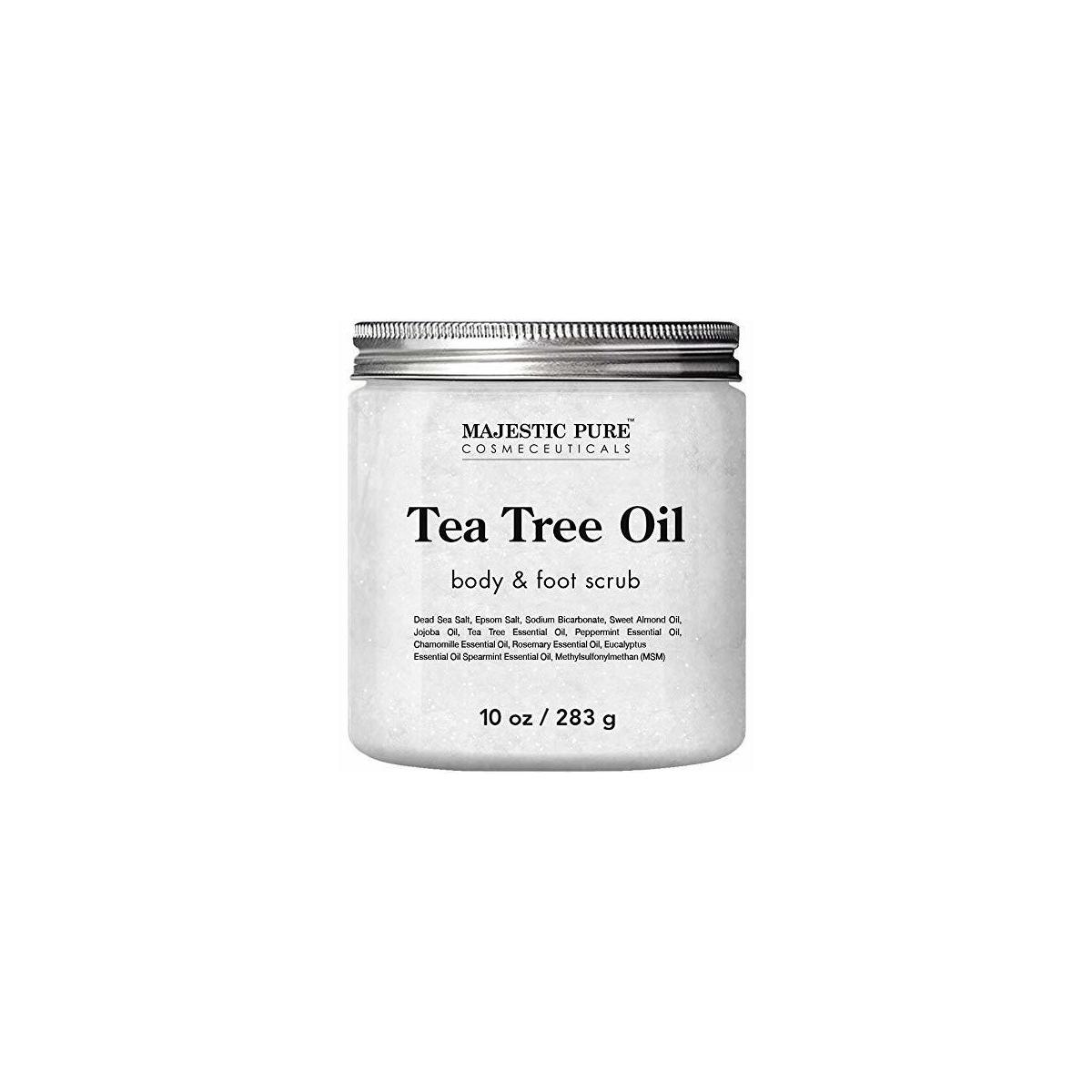 tea tree white scrub cleanser