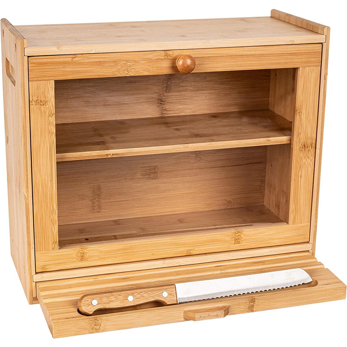 Bread Box With Cutting Board Cashback - RebateKey