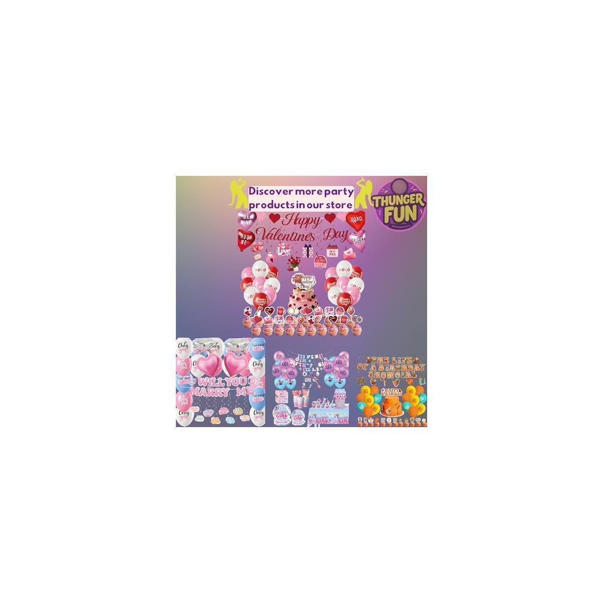 Valentines Day Party Decorations 4 Cash Back - RebateKey