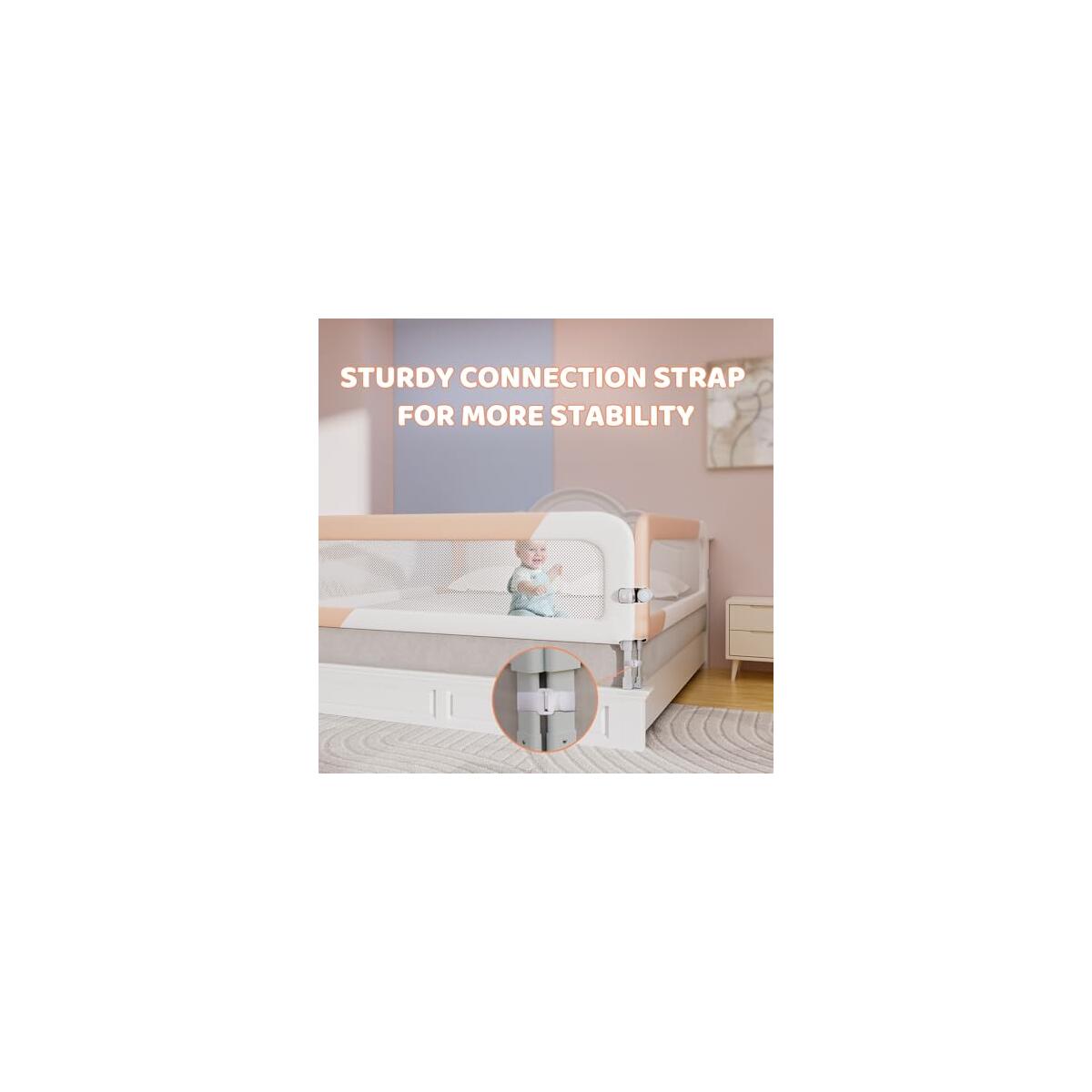 Toddlers Bed Rails For King Bed Cash Back - RebateKey
