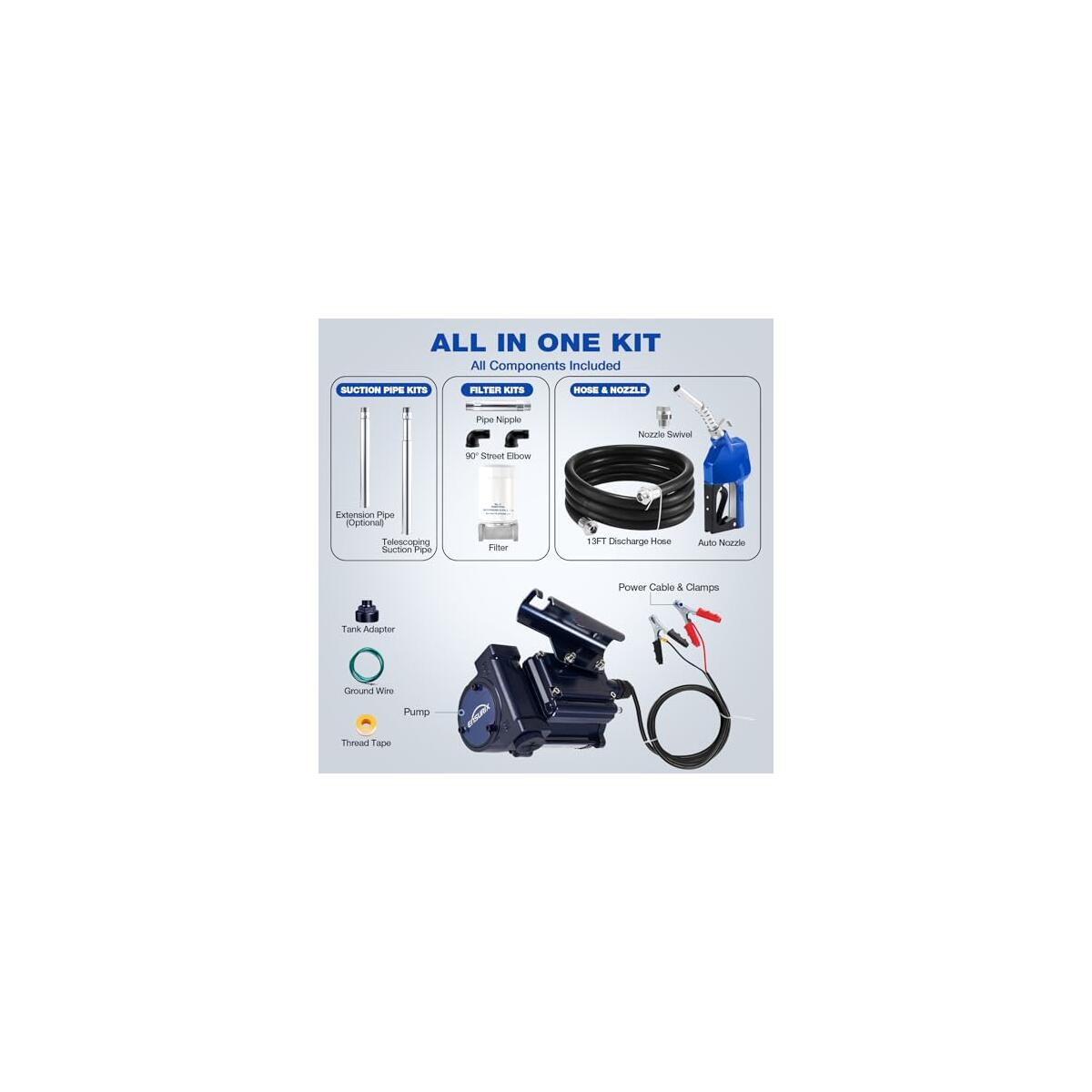 Ensurix 12v Fuel Transfer Pump Cashback Rebates - RebateKey