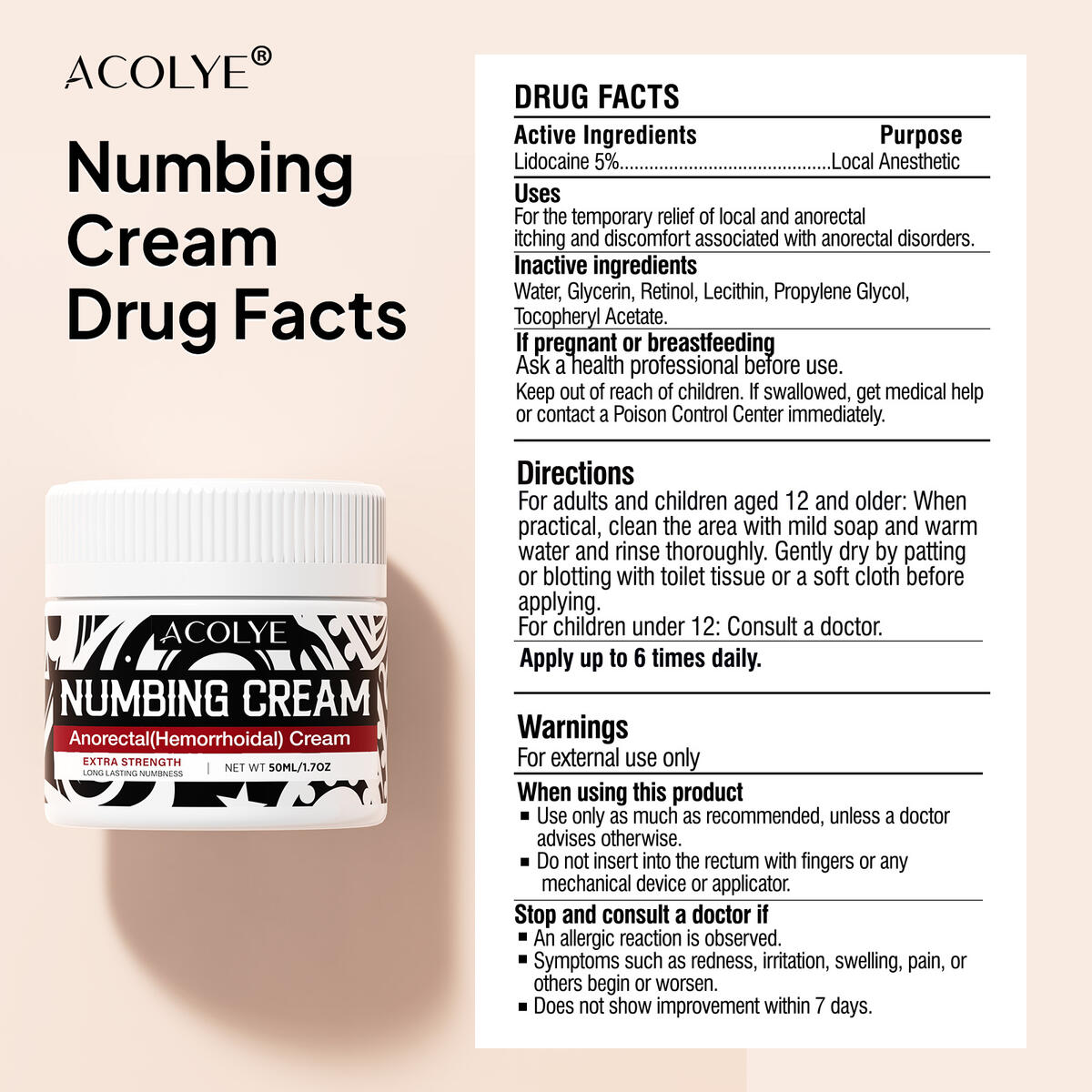 Numbing Cream 17 Cashback - RebateKey