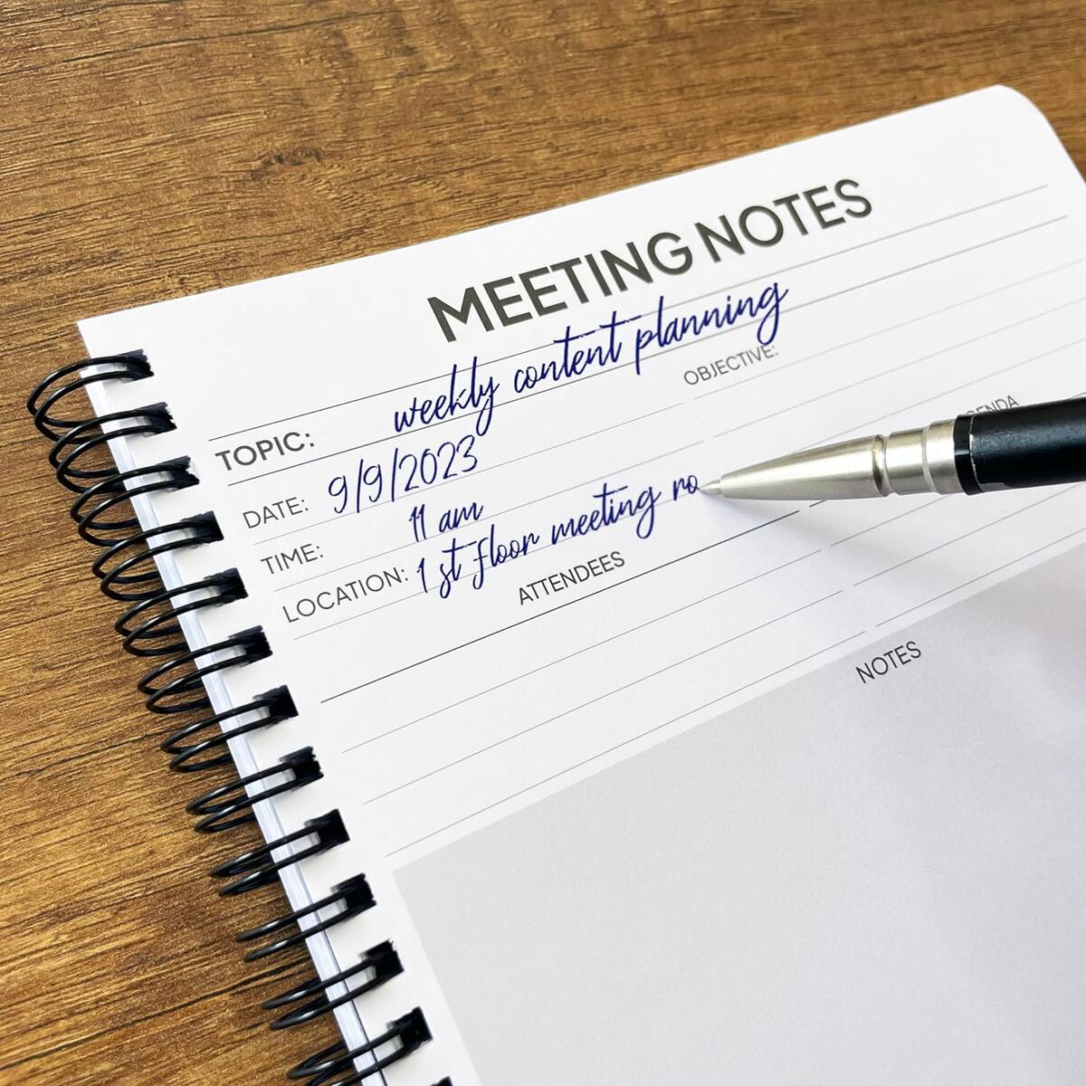 Meeting Notebook For Work Cash Back - RebateKey