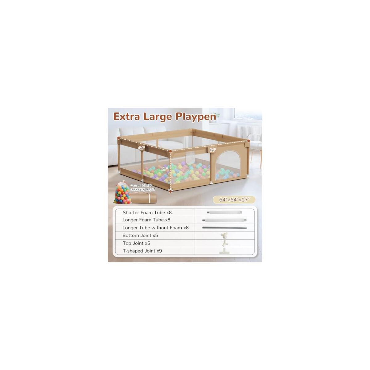 Large Baby Playpen 3 Cash Back - RebateKey