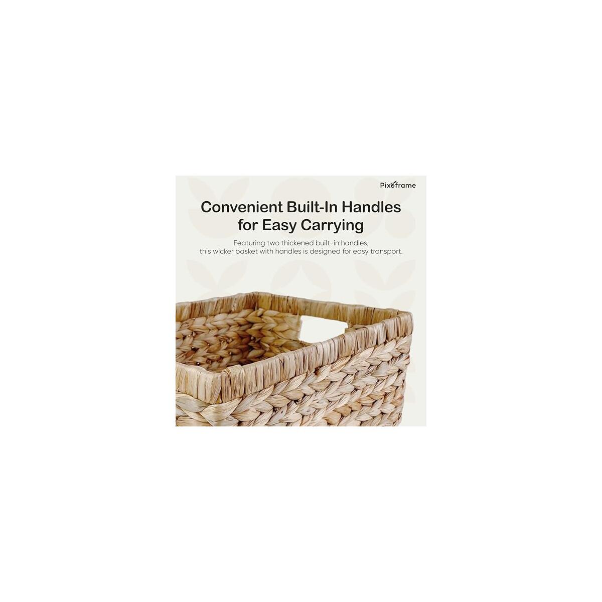 Large Rectangular Handwoven Wicker Basket Cash Back - RebateKey