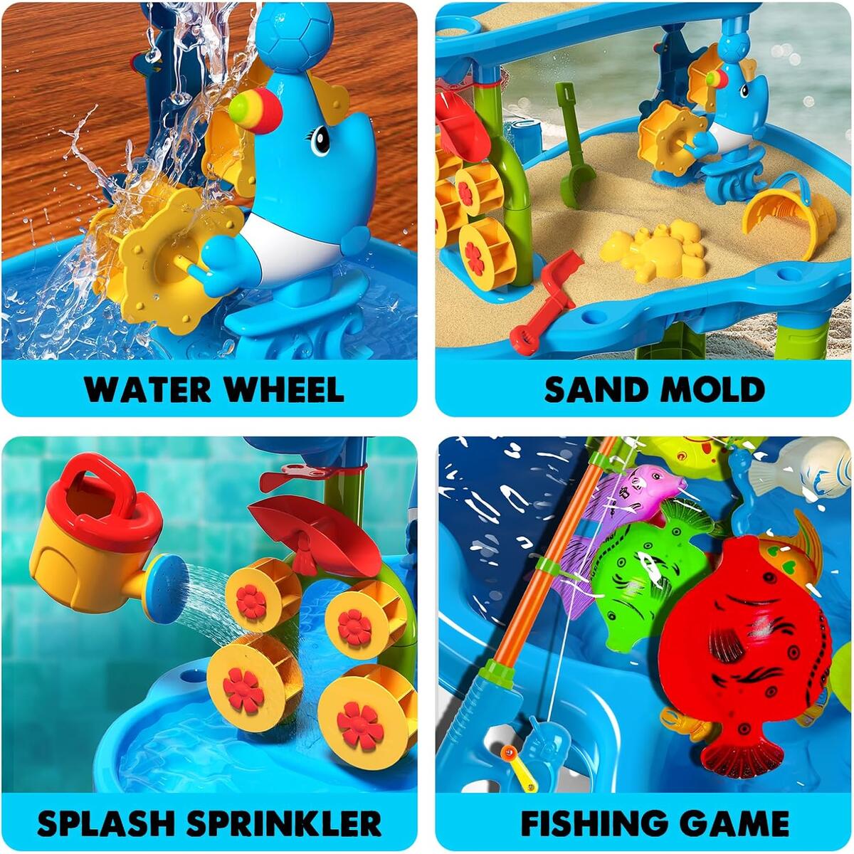 Water Table Sensory Sand Play Toy Cashback - RebateKey