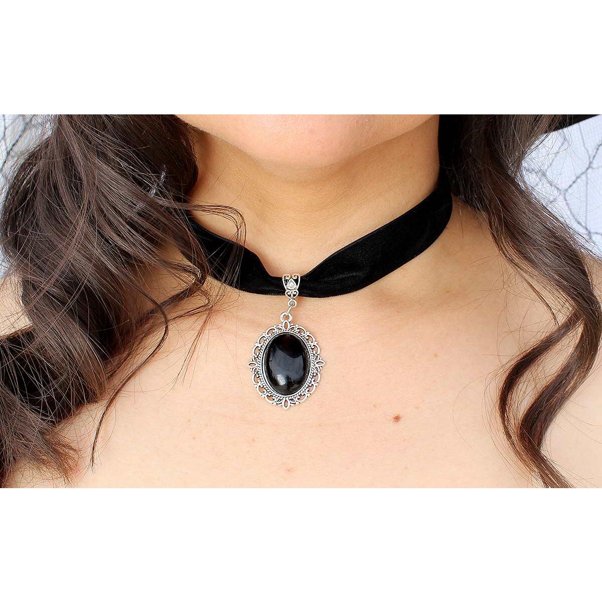 Goth Choker Pirate Necklace For Women 1 Cashback - RebateKey
