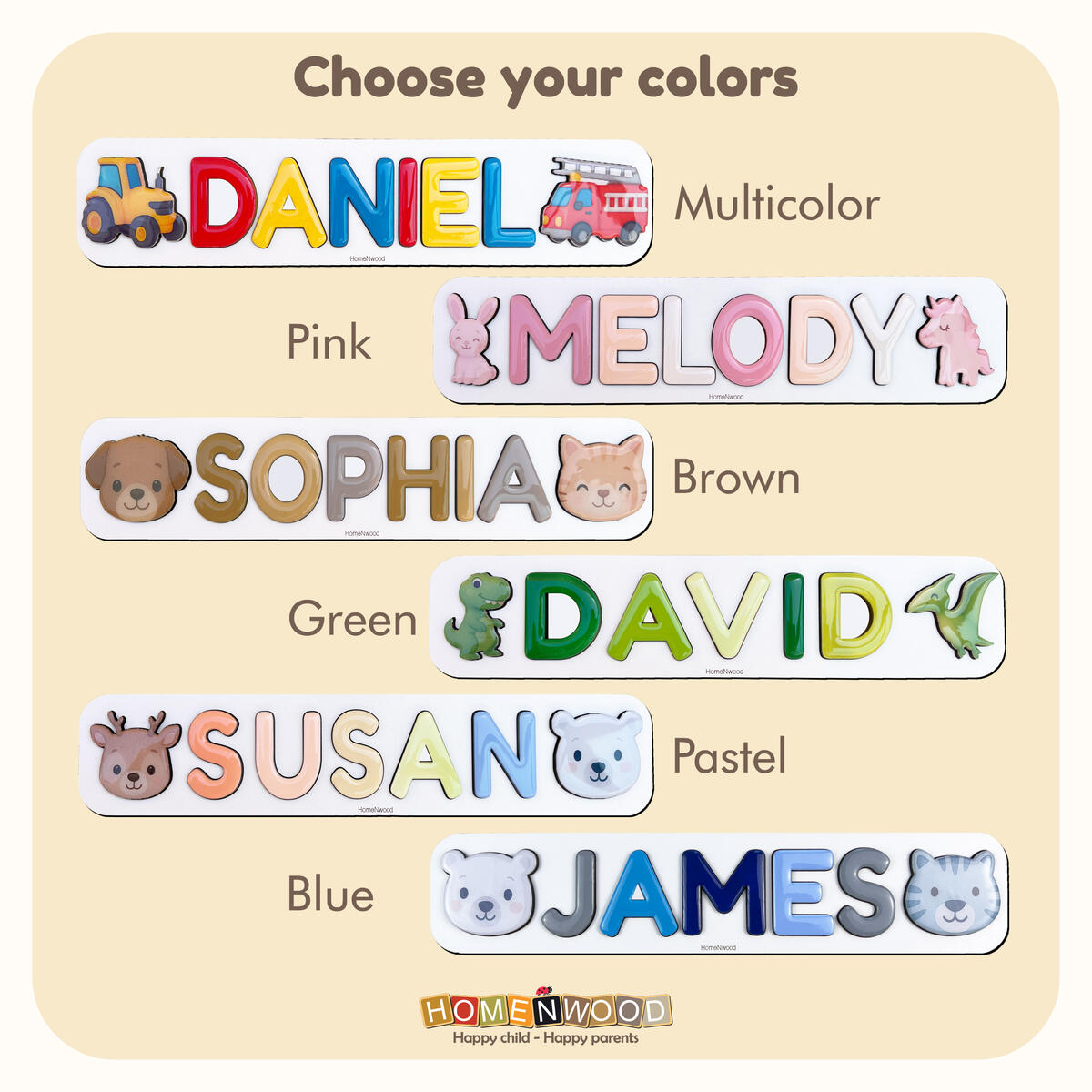 Custom Name Puzzle 1 5 Letters 2 Elements Cashback Rebate - RebateKey