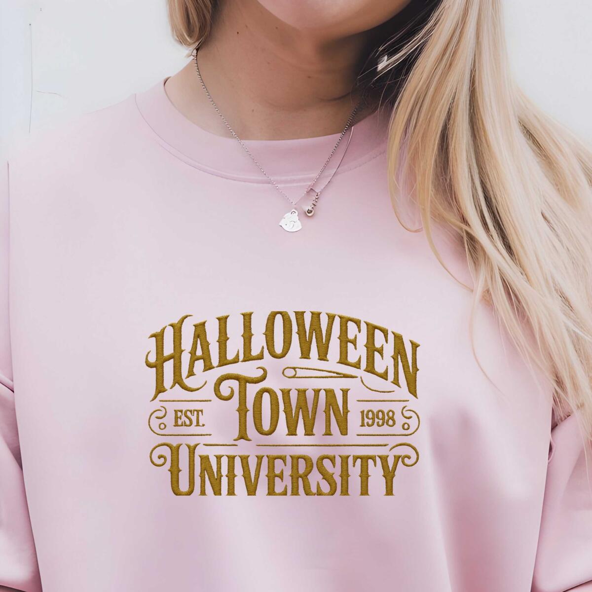 Embroidered Halloween Town University Sweatshirt Cashback Rebate - RebateKey