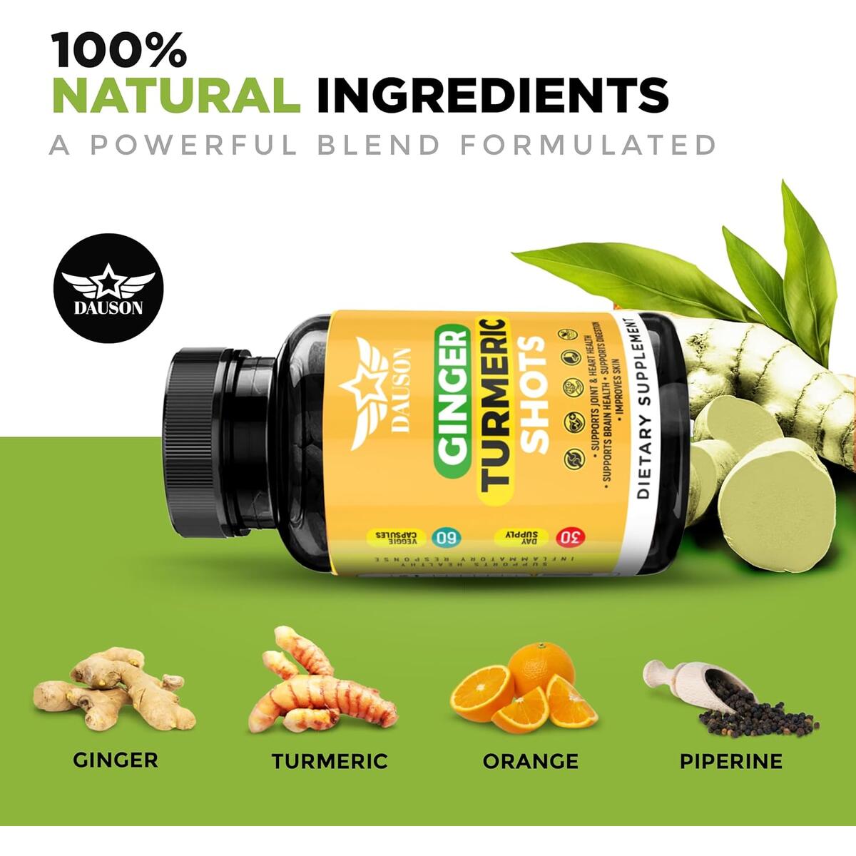 Ginger Turmeric Supplements 1 Cashback - RebateKey