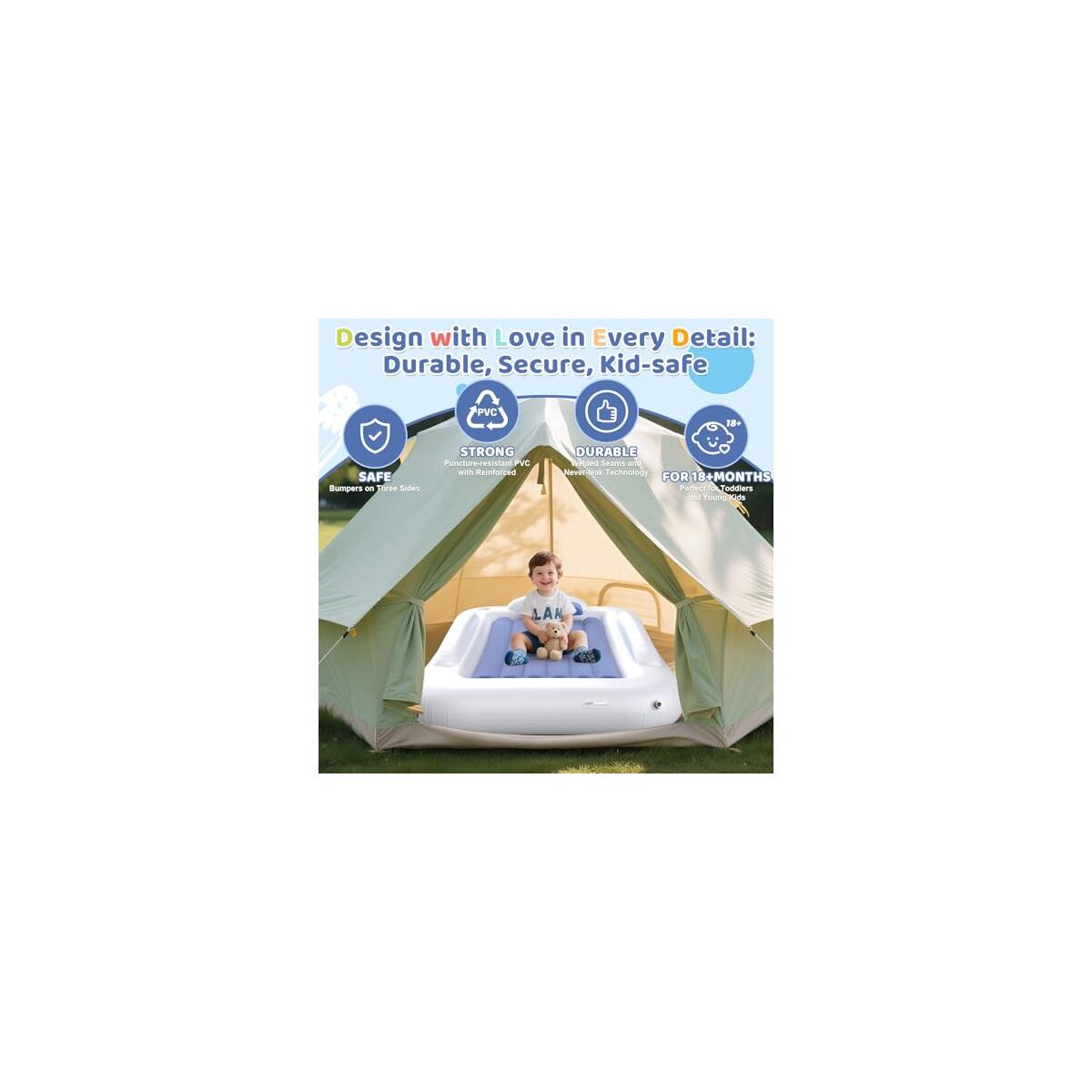 Inflatable Toddler Travel Bed 10 Rebates - RebateKey