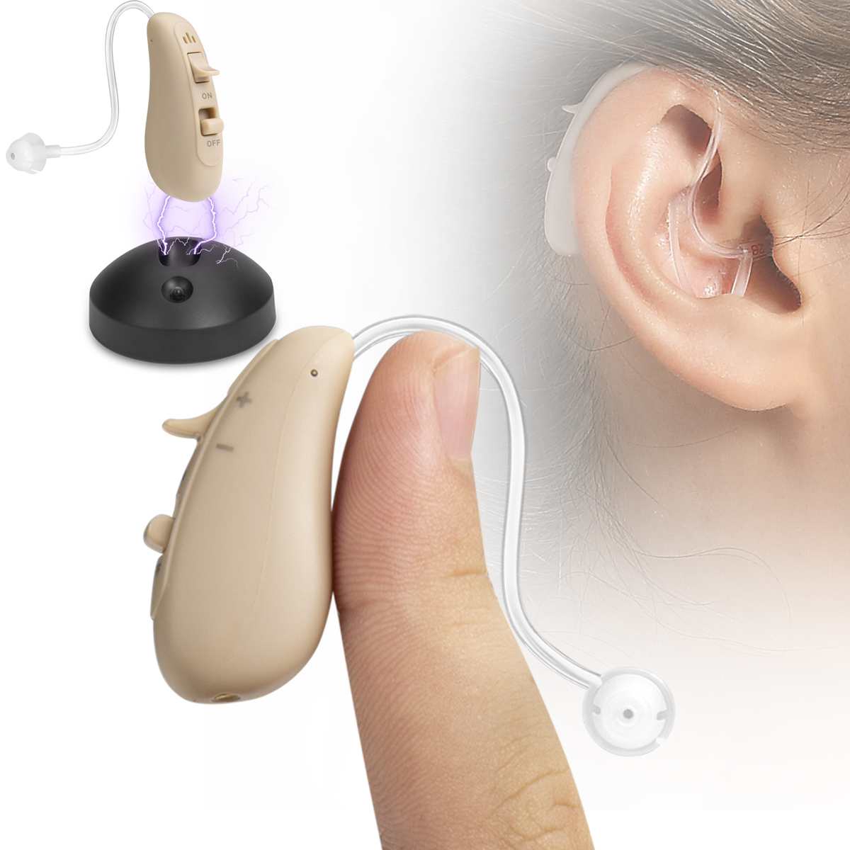 Rechargeable Digital Hearing Aid Cashback Rebate - RebateKey