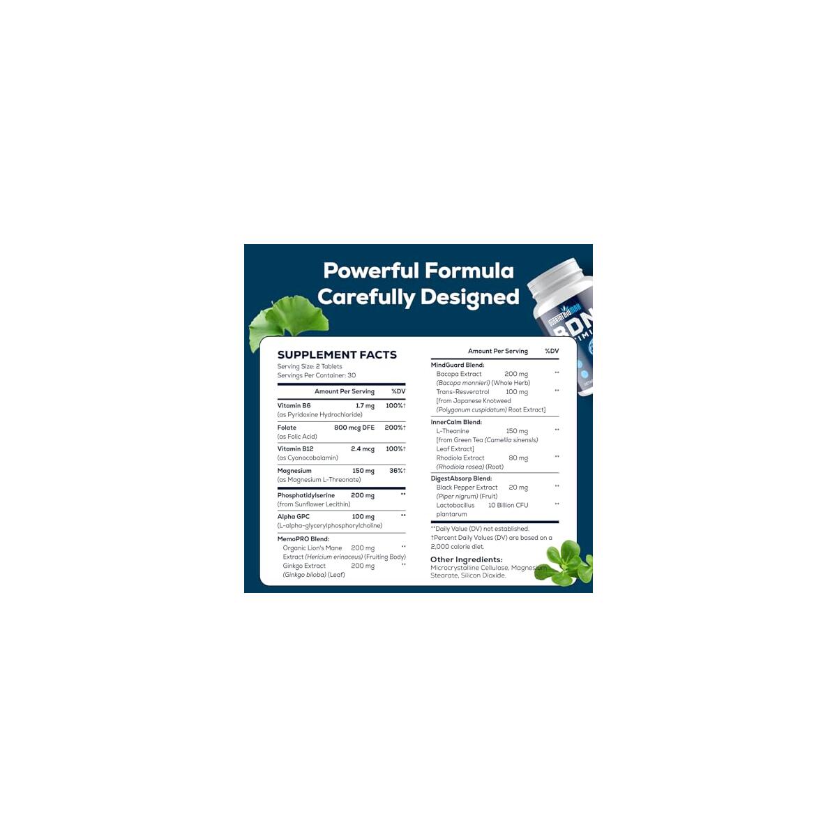 Nootropic Brain Supplement 1 Cash Back - RebateKey