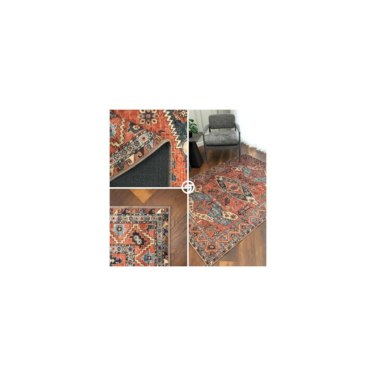 Boho Oushak Rug 2x3 Doormat Size Cashback Rebate - RebateKey