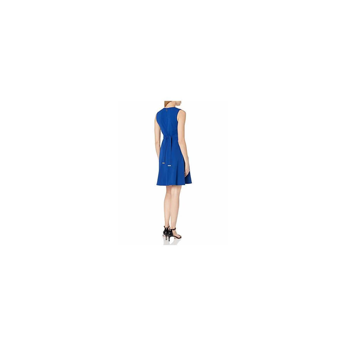 Tommy Hilfiger Womens Womens Logo Sash Fit And Flare Dress Cashback Rebate - RebateKey