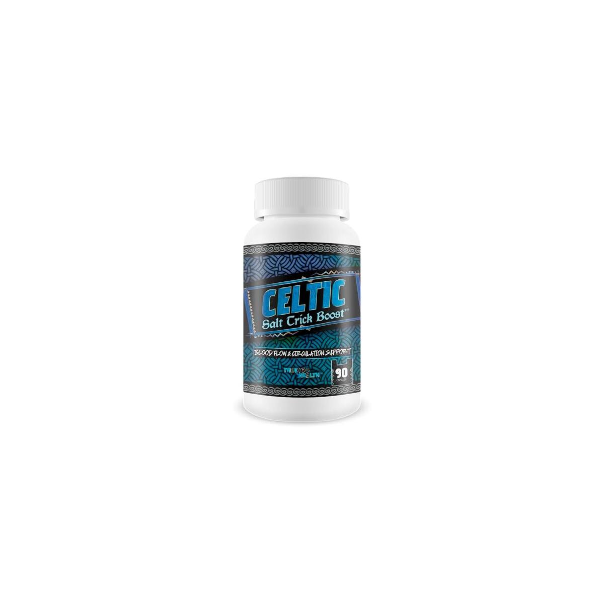 Celtic Salt Trick Boost for Blood Flow - Improved Formula - Our Best Blood Circulation Supplements for Men - Increase Blood Flow Care Blood Circulation Pills - Advanced Blood Flow Support