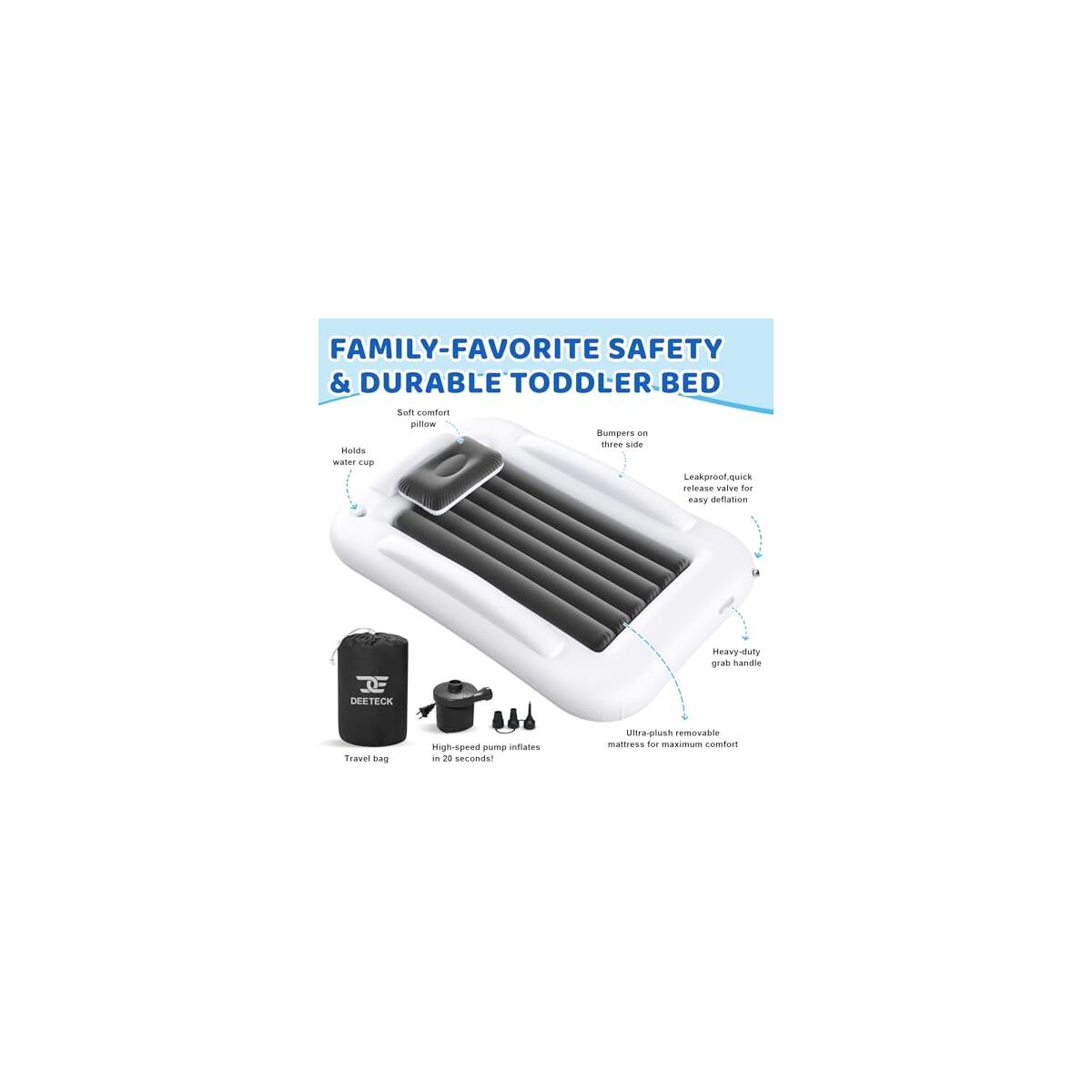 Inflatable Toddler Travel Bed 11 Cashback Rebates - RebateKey