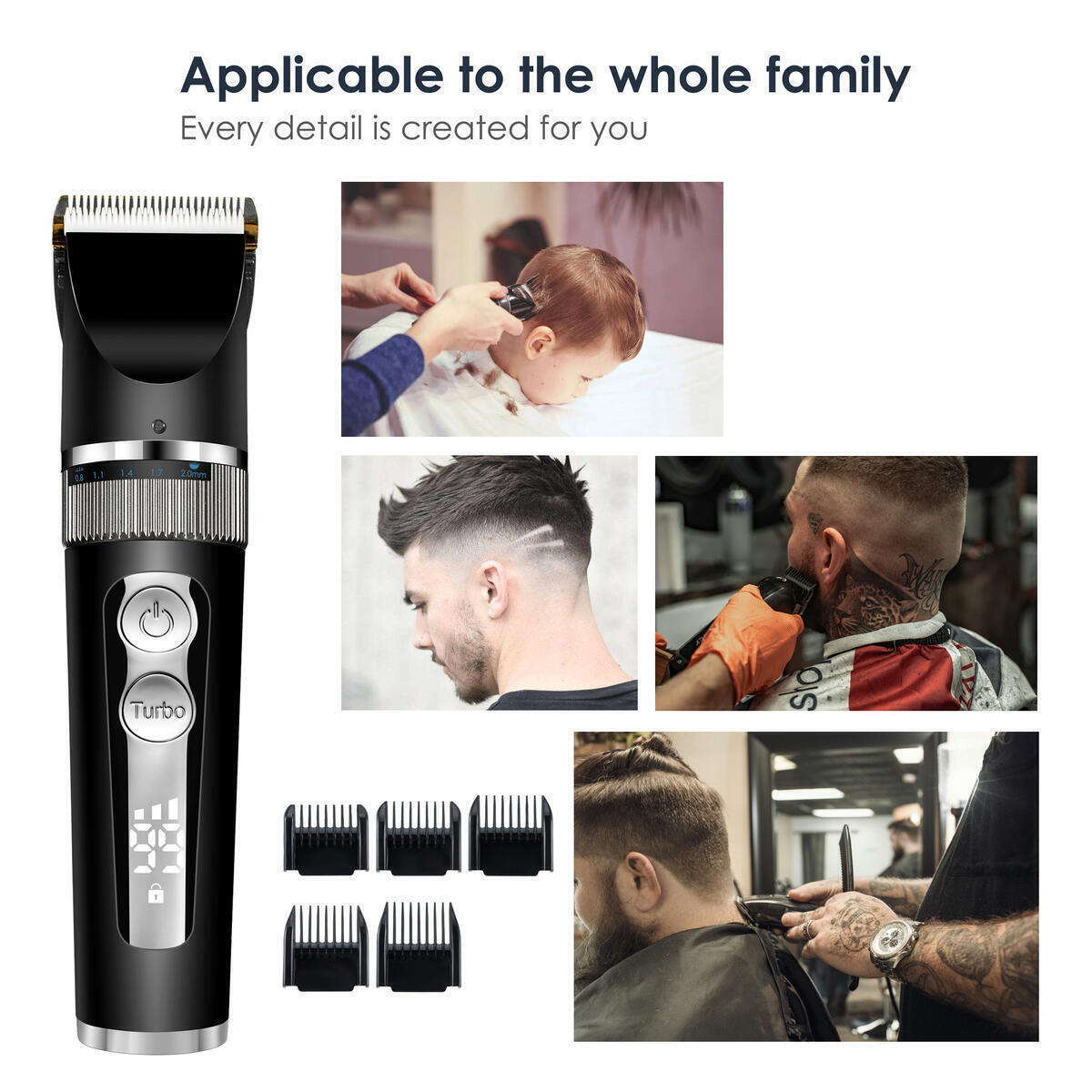 hair clippers for hair cutting/hair clippers for baby/hair clippers waterproof