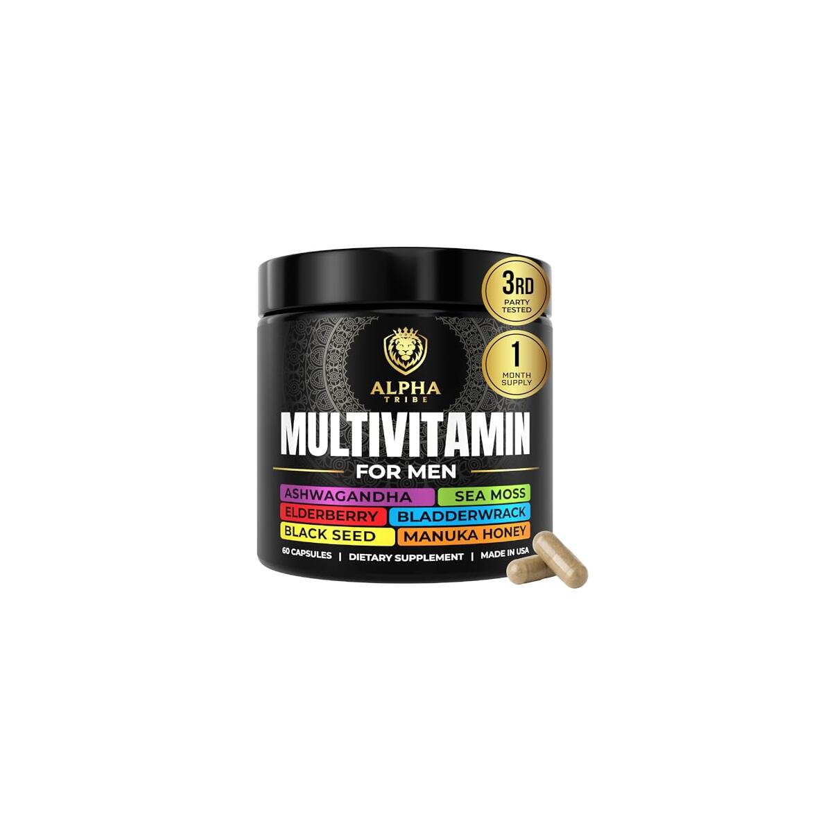 Multivitamin For Men With Seamoss Black Seed Cash Back - RebateKey