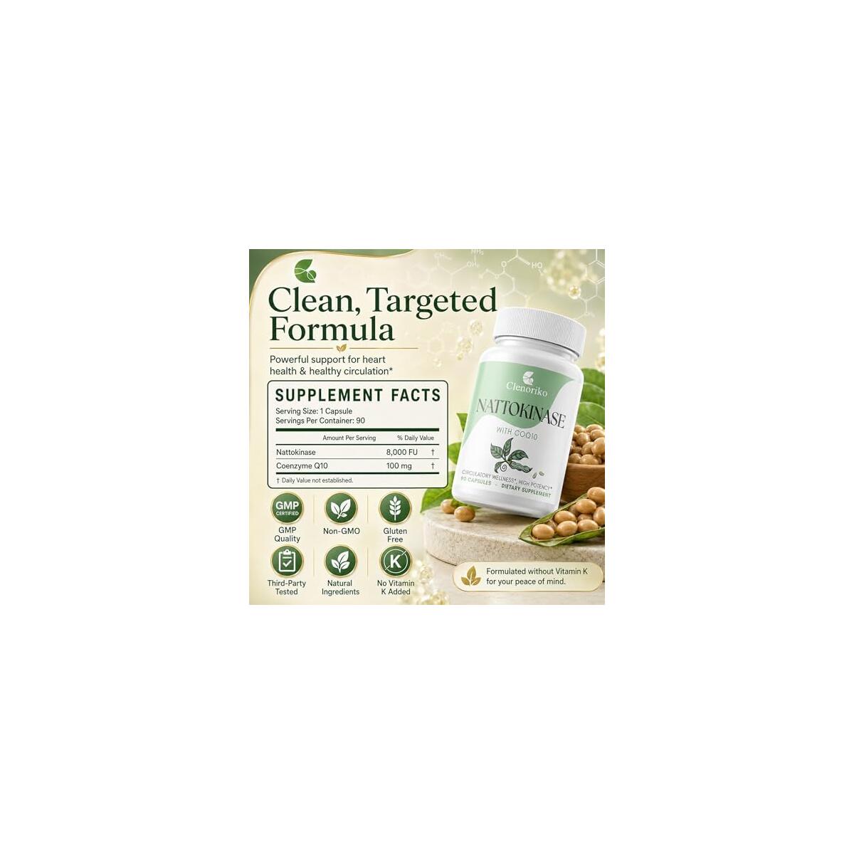 Nattokinase Supplement Nattokinase Fu Cashback - RebateKey