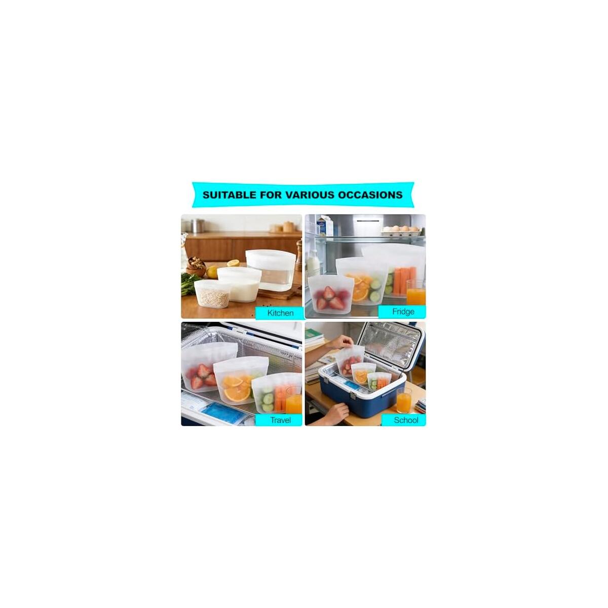 Reusable Silicone Bags 5 Rebates - RebateKey
