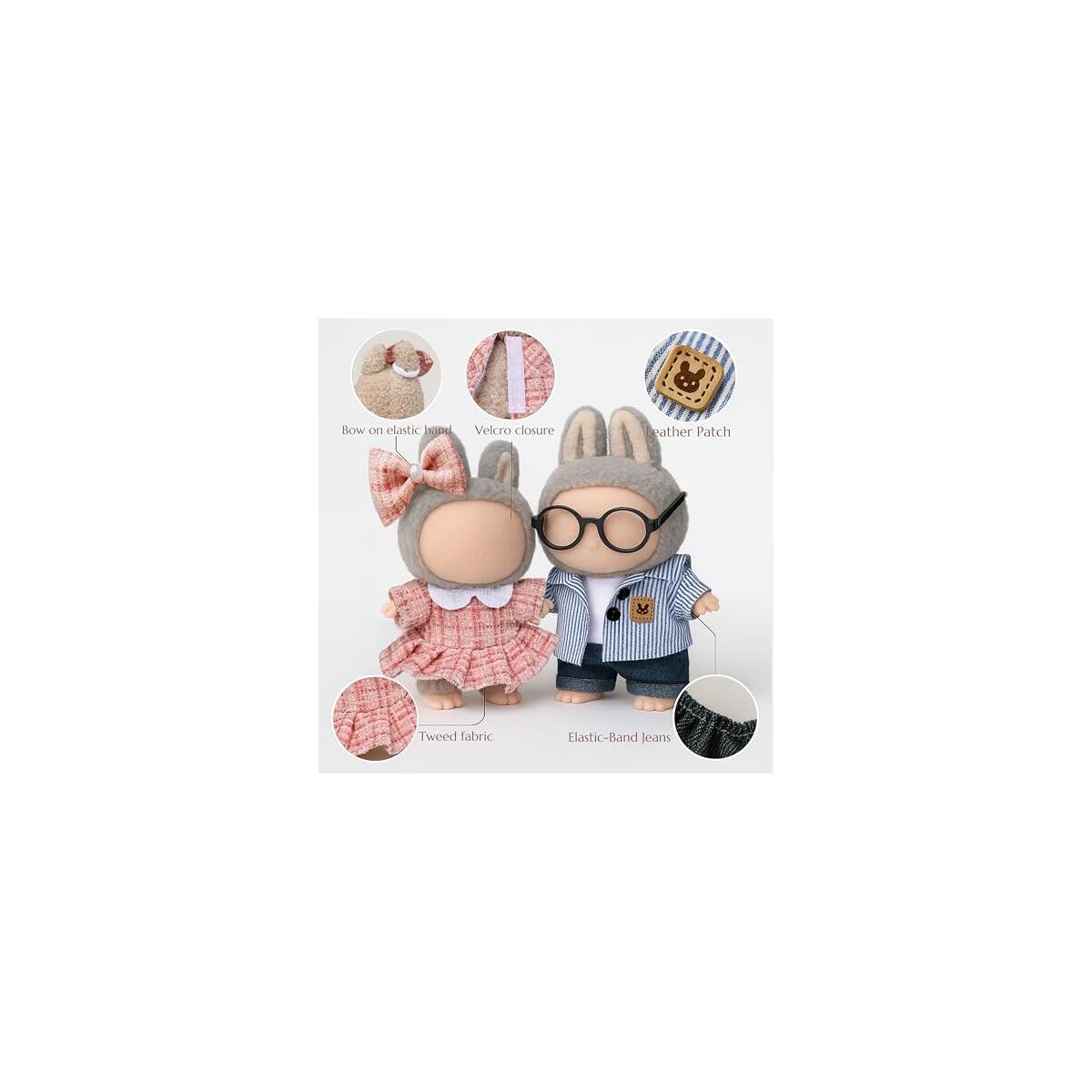 6 Clothes Sets For 17cm Collectible Dolls Cash Back - RebateKey