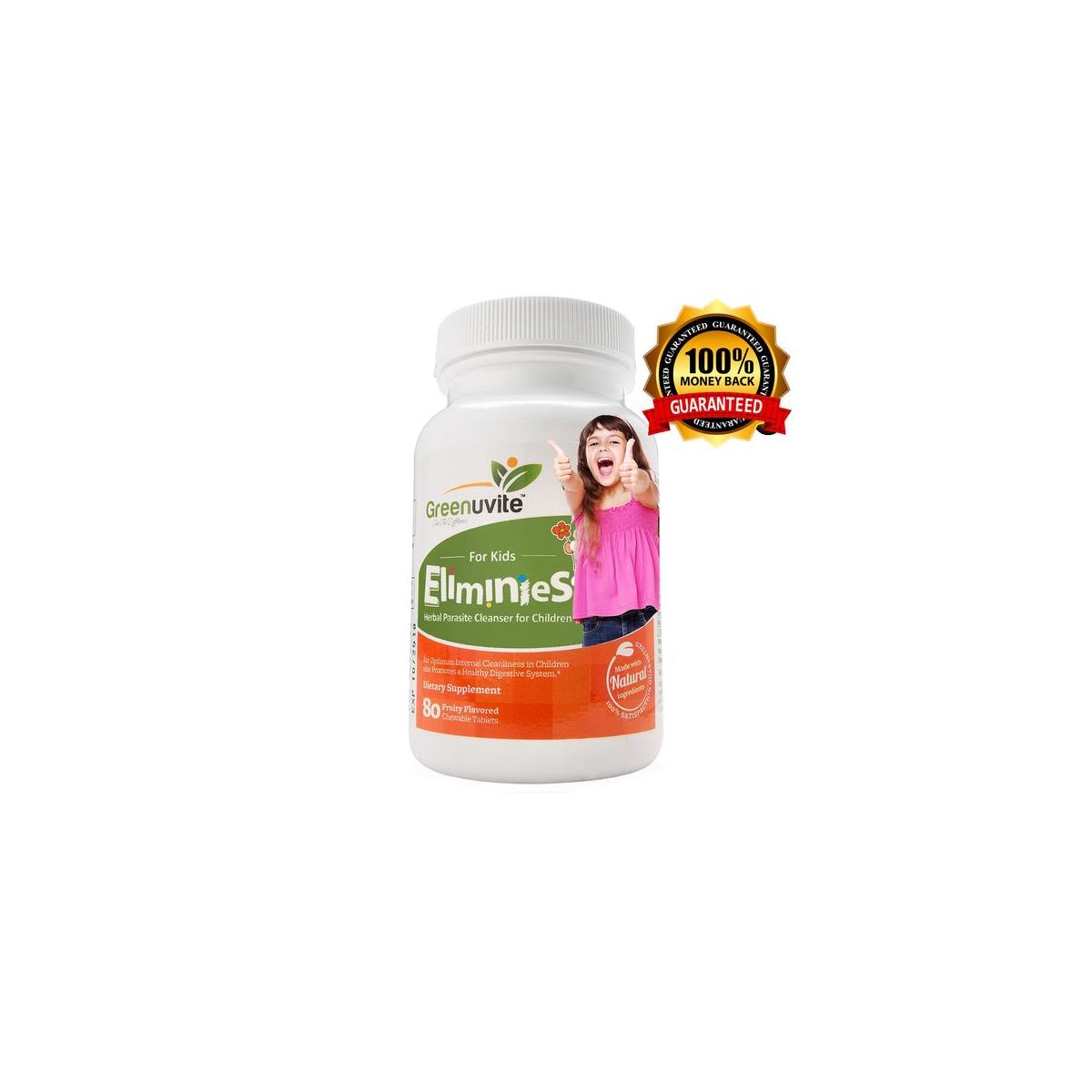 Eliminies Intestinal Detox And Colon Cleanse For Kids Contains Wormwood Red Cash Back - RebateKey