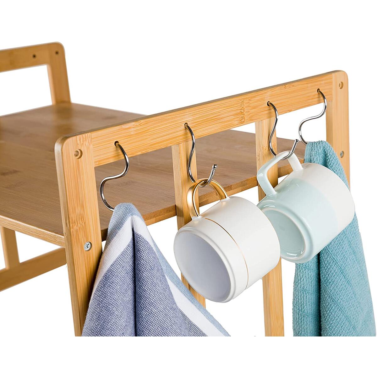 Bamboo Microwave Rack Cash Back - RebateKey