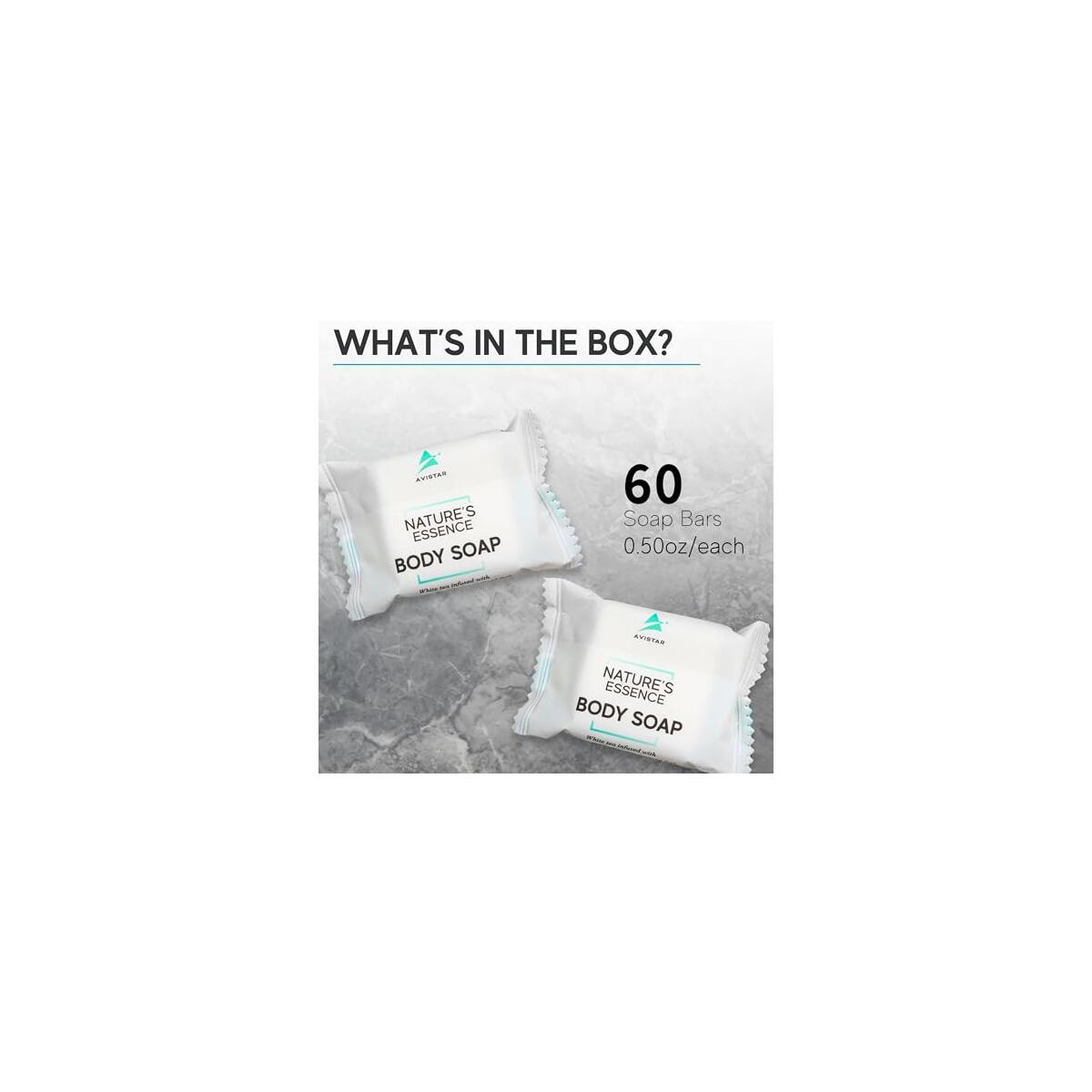 60 Piece Hotel Soap Bulk Travel Size Toiletries 1 Rebate - RebateKey