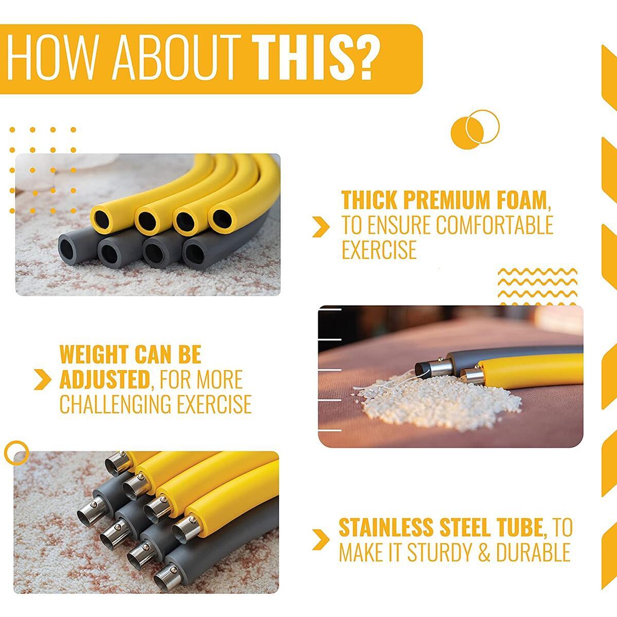 Weighted Hoola Hoop 19 Cash Back - RebateKey