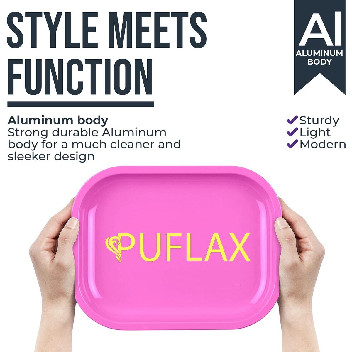 Puflax Pink Rolling Tray Rebates - RebateKey