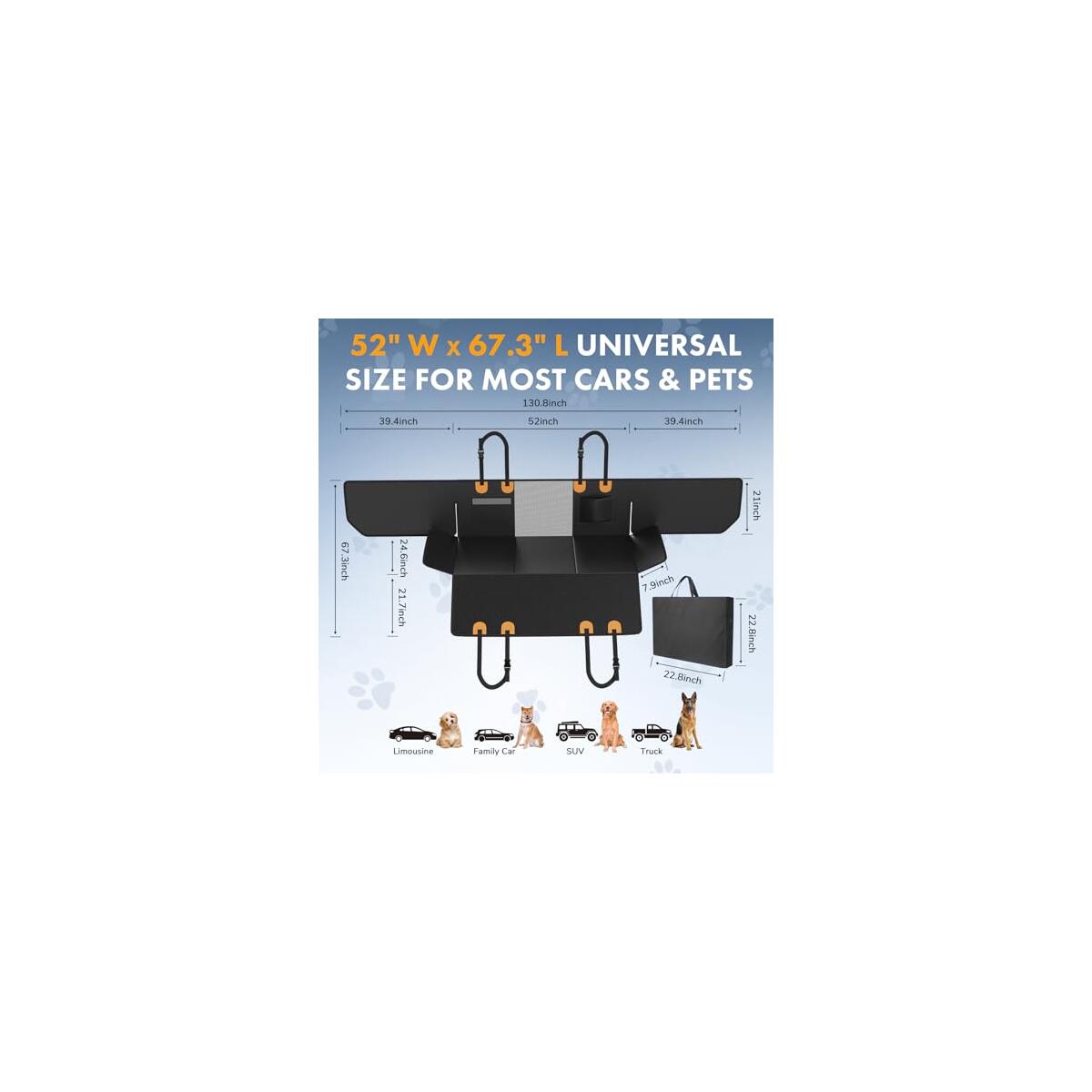 Dog Car Seat Cover For Back Seat Cashback Rebates - RebateKey