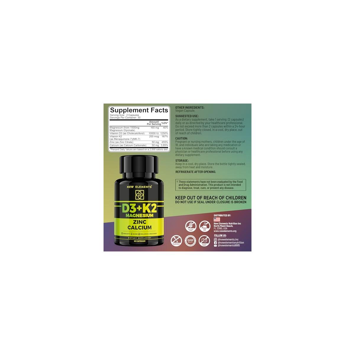 D3 K2 Magnesium Cashback Rebate - RebateKey