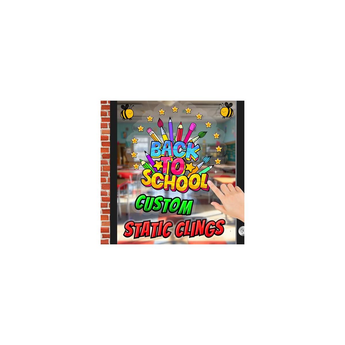 Custom High Static Window Cling Cashback Rebates - RebateKey