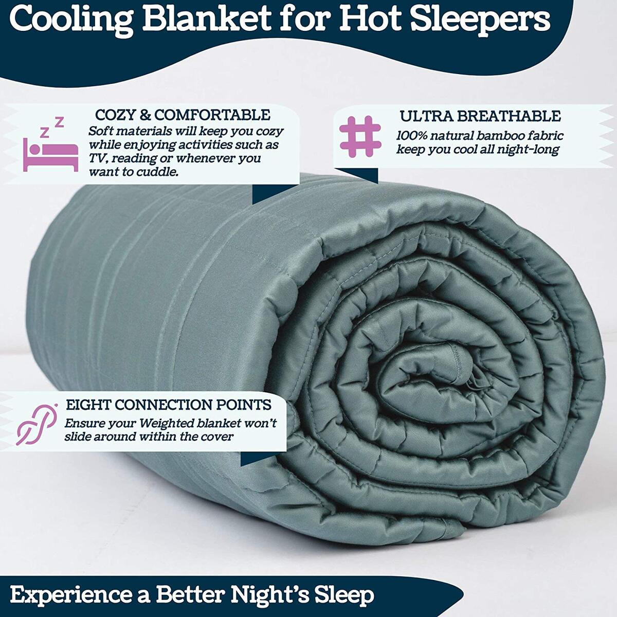 Bamboo Cooling Weighted Blanket Cashback Rebate - RebateKey